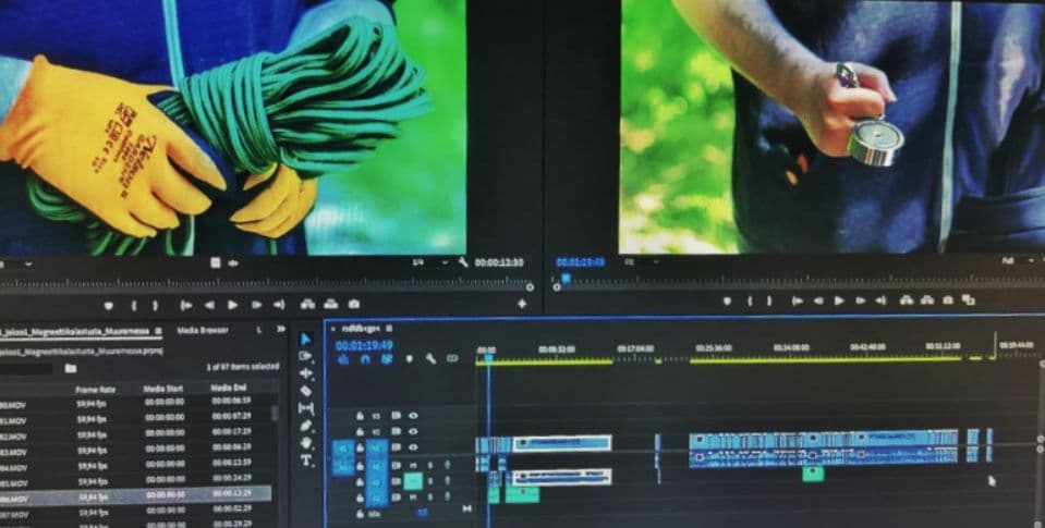 Palvelun Jälkituotanto kuvituskuva